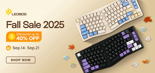 Harvest Your Perfect Desk Setup: LEOBOG Fall Sale Up to 40% OFF